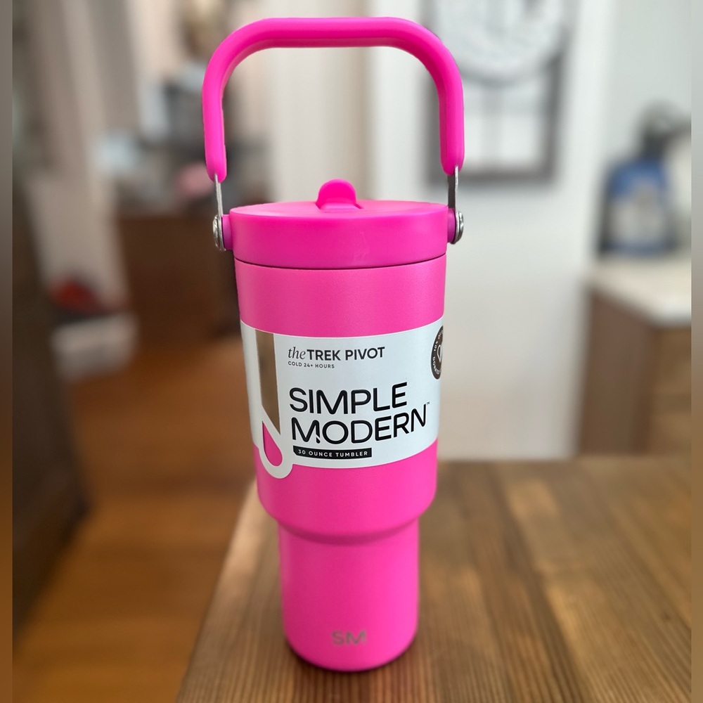 Simple Modern Trek Pivot 30oz Tumbler - Bright Pink